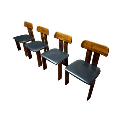 Sapporo Dining Chairs by Mario Marenco for Mobilgirgi, 1970s, Set