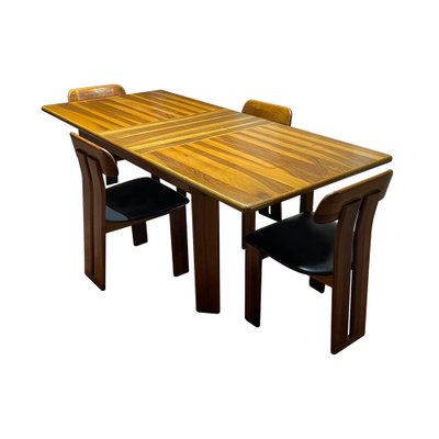 Sapporo Dining Chairs by Mario Marenco for Mobilgirgi, 1970s, Set