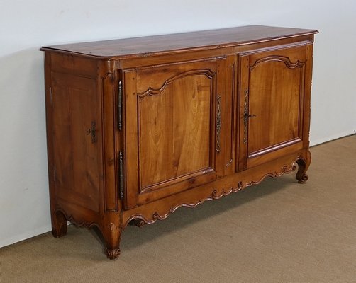 Long Late 18th Century Massive Cherry Woodwork Buffet for sale at