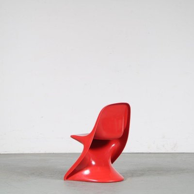Red Casalino Children's Chair by Alexander Begge for Casala