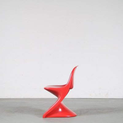 Red Casalino Children's Chair by Alexander Begge for Casala