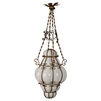 Cheap blown sale glass chandelier