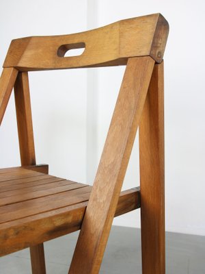 Set of Vintage Trieste Folding Chairs by Aldo Jacober for sale at