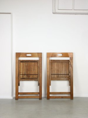 Set of Vintage Trieste Folding Chairs by Aldo Jacober for sale at