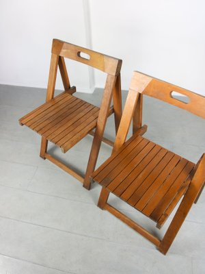 Set of Vintage Trieste Folding Chairs by Aldo Jacober for sale at