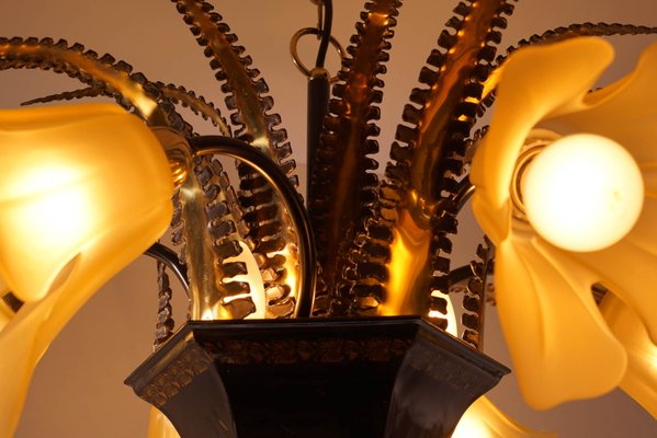 Brutalist chandelier 2025