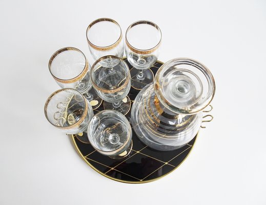 Carafe en verre avec verre Old Fashioned - Pichets : Buffet Plus