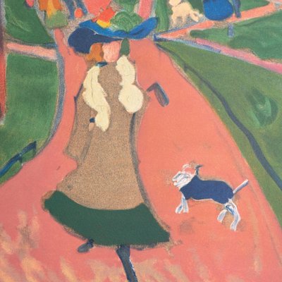 André Derain, Hyde Park, 1972, Color Lithograph, Framed for sale