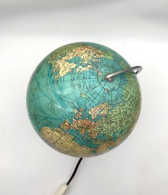 Terrestrische Globus Tischlampe von Columbus bei Pamono kaufen