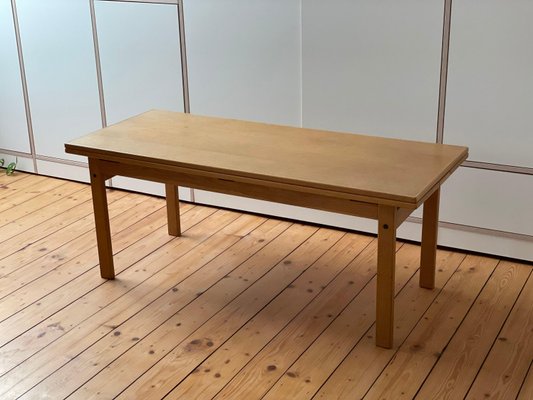 Mid Century Design Vintage Oak Kombina Coffee Table by Erik Worts for Ikea 1960s
