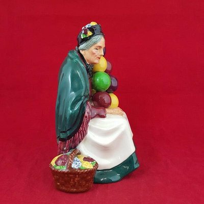 7 by 6 Royal Doulton Figurine The Old Balloon Seller H.N.1315 1970s