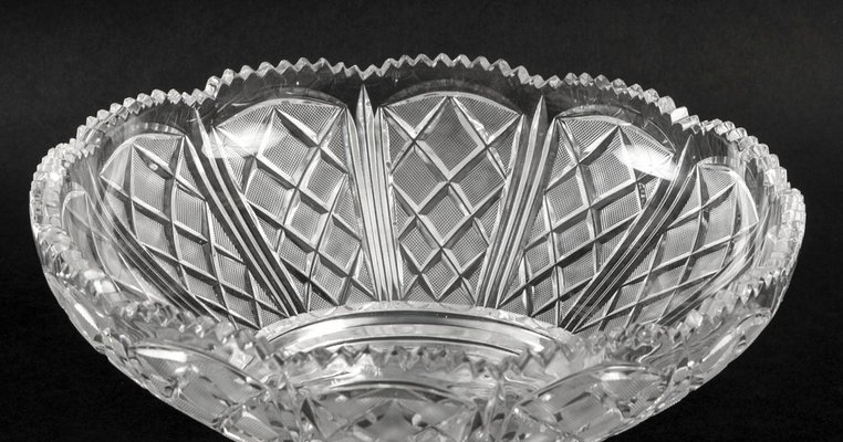 Victorian English Silver Plate and Cut Glass Centrepieces, 1883