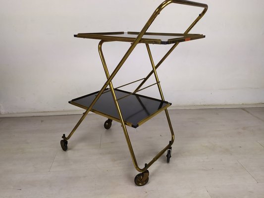 metal folding cart with wheels
