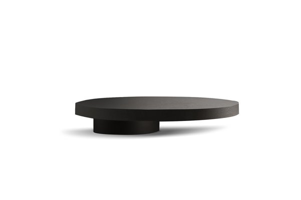 Low Black Oak Center Table from Collector