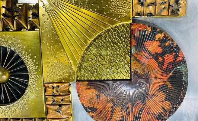 2個セットウォールアート 金属モダンアート Stephen Chun Stephen Chun - 7 For Sale on 1stDibs | stephen chun artist