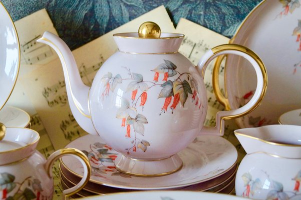 Porcelain Tea Luncheon Service by Jean Haviland Set of 40 for