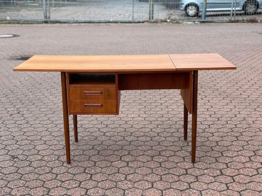Mid-Century Danish Teak Desk, 1960s for sale at Pamono