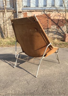 Mid-Century Modern Danish Easy Chair by Erik Ole Jørgensen, 1954