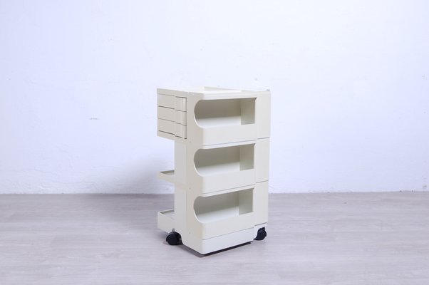 Joe Colombo boby wagon 現状 Joe Colombo Black Boby Trolley Cart – DEN