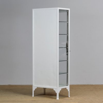 Glass Medical Display Cabinet 1930s, Enclosed Bookcase With Glass Doors Philippines