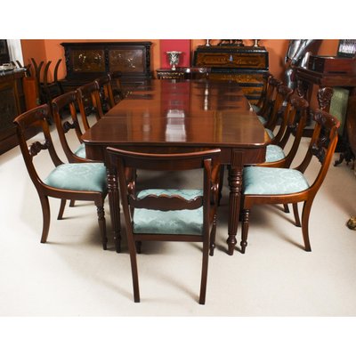 Antique Victorian Dining Table In, Antique Mahogany Dining Room Table And Chairs
