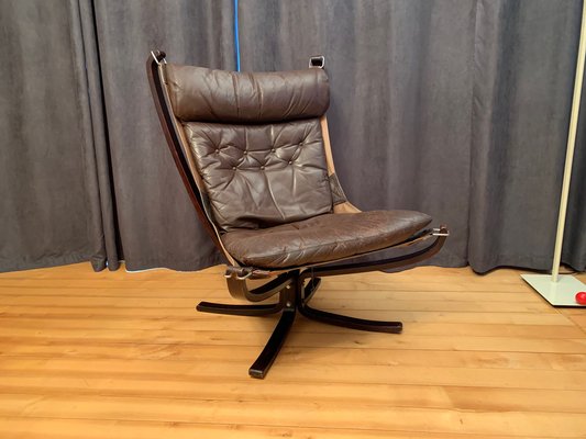 Falcon Armchair by Sigurd Ressell for Vatne M bler Norway 1970s