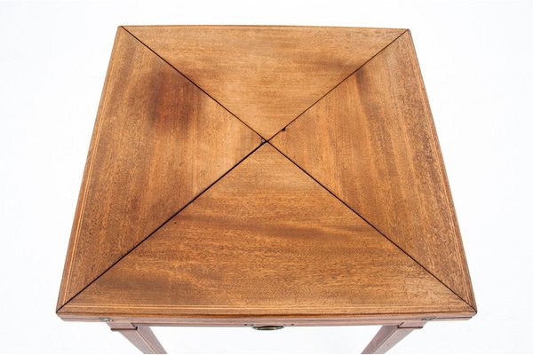Antique Western European Folding Game Table 1910 for sale at Pamono