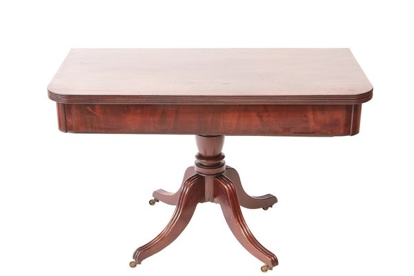 Antique tea table with wheels outlet