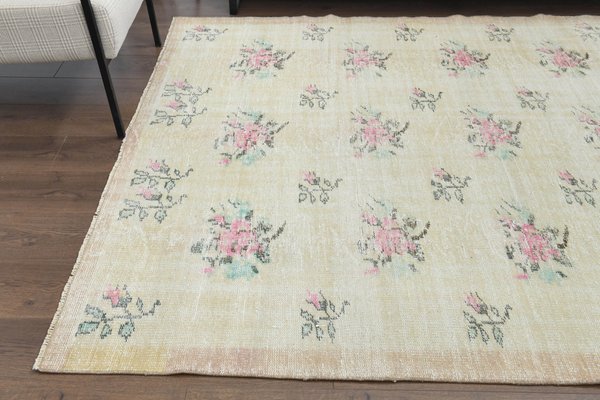 Vintage Turkish Rug For At Pamono, 9 215 12 Transitional Area Rugs Wool