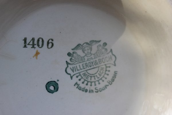 Antique Victorian Pitcher Jug from Villeroy & Boch, 1920s for sale