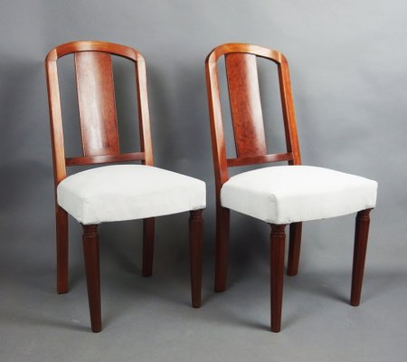 Art Deco Chairs Set of 2 for sale at Pamono