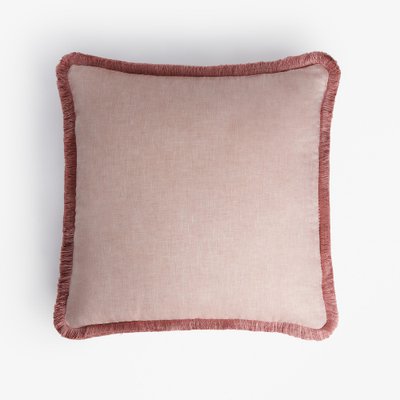 Light pink cheap throw pillow