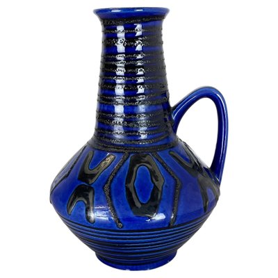 Heinz Siery Carstens Fat Lava花瓶 70s Vase Fat Lava en Céramique par Heinz Siery pour Carstens