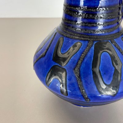 Vase Fat Lava en Céramique par Heinz Siery pour Carstens