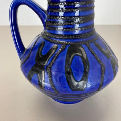 Vase Fat Lava en Céramique par Heinz Siery pour Carstens