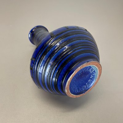 Vase Fat Lava en Céramique par Heinz Siery pour Carstens