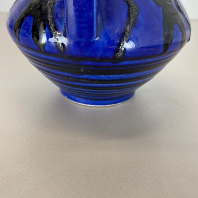 Vase Fat Lava en Céramique par Heinz Siery pour Carstens