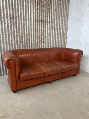 Antique Sofa In Leather For At Pamono, Antique Style Leather Sofas