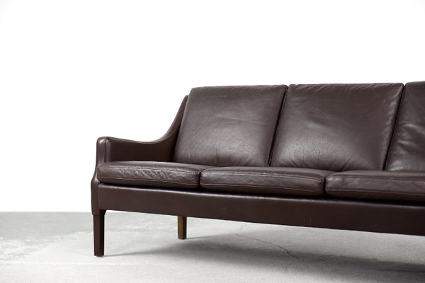 Danish style leather sofa deals