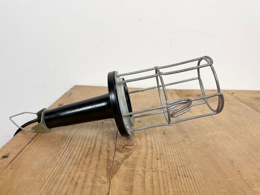 Industrial Bakelite Hanging Work Lamp 1960s for sale at Pamono