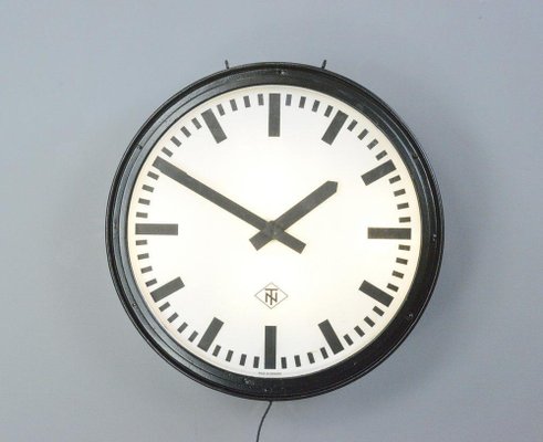 Horloge lumineuse vintage américaine de 1951