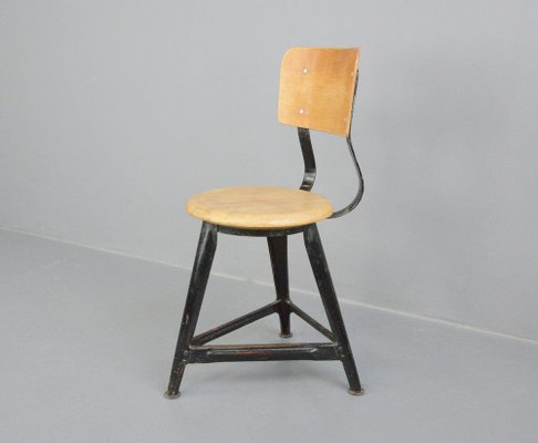 Industrial Work Stool from Ama 1930s