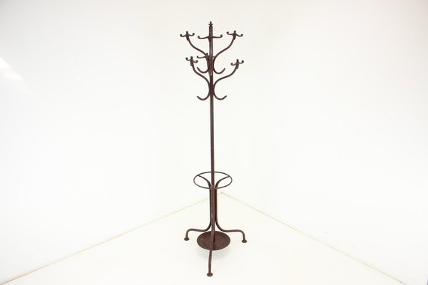 Antique Cast Iron Coat Rack 1920s