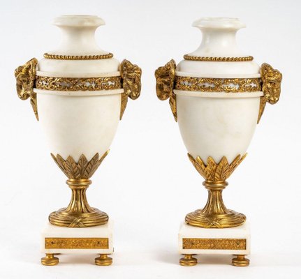 A Late nineteenth century French glass and ormolu soliflore vase.