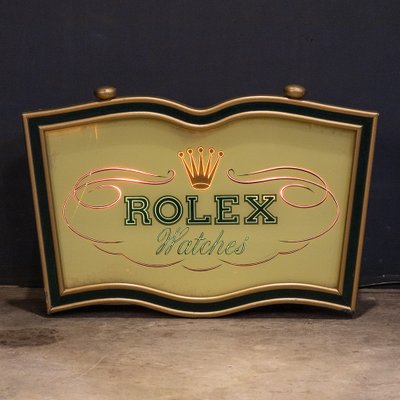 Vintage Illuminating Rolex Advertising 