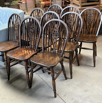Windsor Dining Chairs Set Of 9 For, Windsor Back Chairs Antique