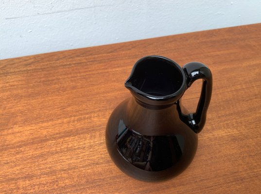Vintage French Glass Carafe Jug by Jean-Pierre Umbdenstock for 