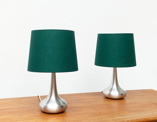 Mid-Century Danish Orient Table Lamp by Jo Hammerborg for Fog & Morup, Set of 2 for sale at