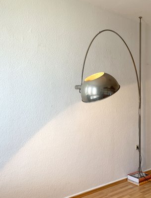 Vintage German Arc Floor Lamp by Florian Schulz for sale at Pamono