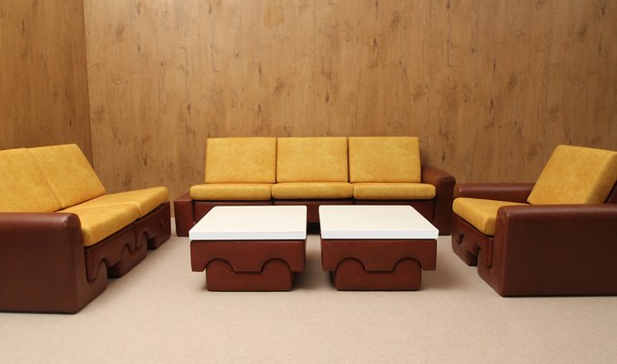 Leatherette sofa sale price